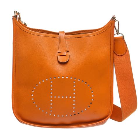 hermes paris orange bag|hermes crossbody bag orange.